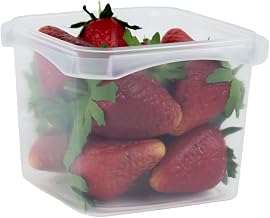 Berry Plastics SelecTE IML PP Tamper Resistent Square Tub Container, 16 oz, Clear | 720/Case