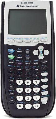 TI-84 Plus Graphing Calculator by Texas Instruments – Small, Plastic, Black, Model 84PL/CLM/1L1/B