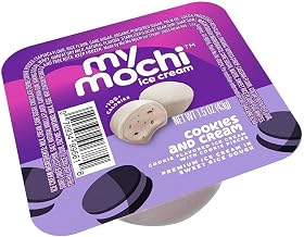 My Mochi Cookies and Cream Ice Cream, 1.5 Ounce - 72 per case.