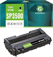 GREENBOX SP3500 Toner Cartridge 406989 for SP3510 SP3510DN Printer, 1 Black | Replacement for Aficio SP3500 SP3500DN SP3500N SP3500SF SP3510 SP3510DN SP3510SF Printer, SP3500 Black Toner Cartridge