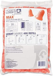 Howard Leight Max Disposable Earplugs Refill - 2 / Pair - Orange