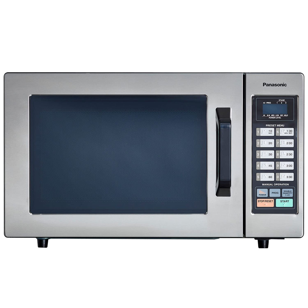 Panasonic 1000W, 0.8 Cu. Ft. Capacity, 5" / NE-1054F / Stainless Commercial Microwaves