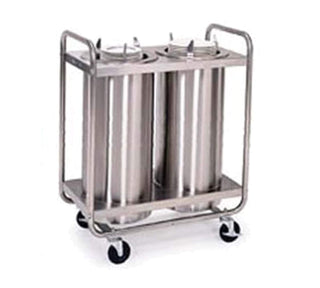796 Adjust-a-Fit Dish Dispenser by Lakeside – Stainless Steel, Metallic