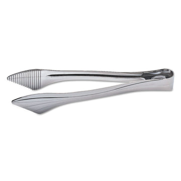 RFTNG9 Reflections Heavyweight Plastic Serving Tongs, Silver (Case of 40)