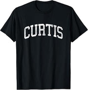 Curtis Nebraska NE Vintage Athletic Sports Design T-Shirt
