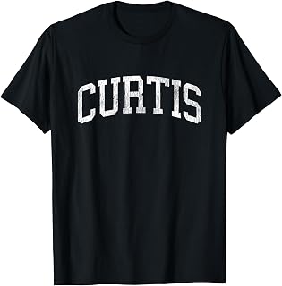 Curtis Nebraska NE Vintage Athletic Sports Design T-Shirt