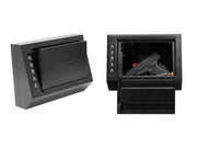First Watch Electronic Access Pistol Box by Homak – 3.5 Inch, 182.25 cubic_inches, Rugged steel, Flat Black, Model HS10036683