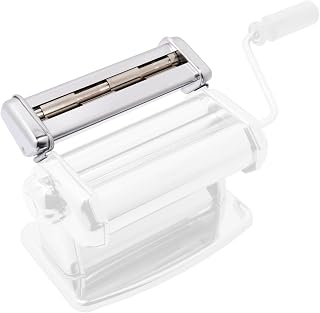 Imperia Simplex Classic Line Pasta Machine Accessory, 100% Made in Italy, Manual, 12mm Ribbon, 32mm Pappardelle, 100% Chrome-plated Steel Rollers, Kitchen Accessory for Fresh Pasta