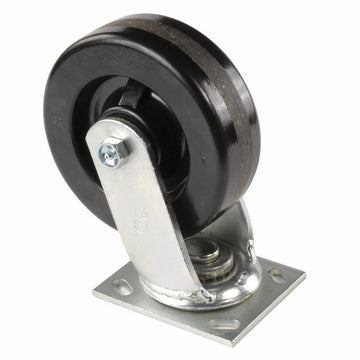 6" Plastic Wheel by Casters, Wheels & Industrial Handling – 8"L x 2"W x 7.5"H, Plastic, Model CW4-620S-PHRB