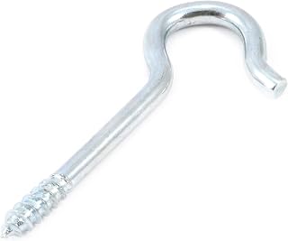 Forney 61211 Screw Hook, Number-8 Thread-by-7/8-Inch Thread Length-by-2-9/16-Inch Overall Length