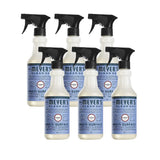 All-Purpose Cleaner Spray by Mrs. MEYER'S – 16 Fl Oz (Pack of 6), Plastic, multicolor, Pack of 6, Model 17941