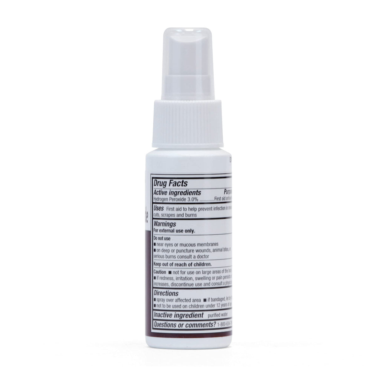 Medi-First Hydrogen Peroxide Pump Spray by Medique – 1 Count (Pack of 1), Model 25702