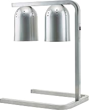 Winco 3 Position Silver Commercial Food Heat Lamp