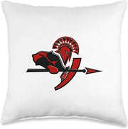 Granger Spartans Throw Pillow