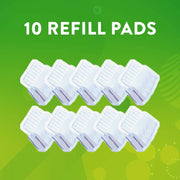 Fresh Brush Flushable Refills - Citrus Action Scent - 10 Count Flushable Refills Per Box - Pack of 3 Boxes by Scrubbing Bubbles – 12 Count (Pack of 3), White, Model 025700711025