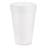 Container Corp. 16J16 Foam Cups by DART – 1000 Count (Pack of 1), 16.0 ounces, foam, White, Pack of 1000
