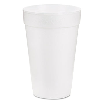 Container Corp. 16J16 Foam Cups by DART – 1000 Count (Pack of 1), 16.0 ounces, foam, White, Pack of 1000