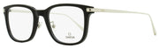 Square Eyeglasses 01A Black/Palladium 54mm by Omega – 54/22/145, Plastic (Acetate)/Metal, Black/Palladium, Model OM5005H