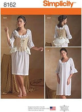 Simplicity 8162 Women's 18th Century Undergarments Sewing Pattern, Sizes 14-22
