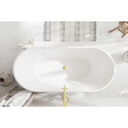 Springfield Bathtub by Lighting Design – brushed gold