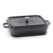 GET 5 Quart / Rectangular / Gray Roasting Pans