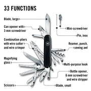 Victorinox Black / SwissChamp / 3.6" Folding Knives