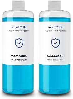 MAMADOU Toilet Foaming Shield 480ml 2Pack For Smart Toilet Cleaner Splash Control Deodorizing Foam Agent Stain-Resistant Easy Cleaning For Fresh Comfortable Bathroom Environment