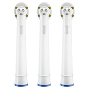 Floss Action Replacement Electric Toothbrush Heads - 3ct by Oral-B – 3 Count (Pack of 1), Plastic, White, Model EB25-3