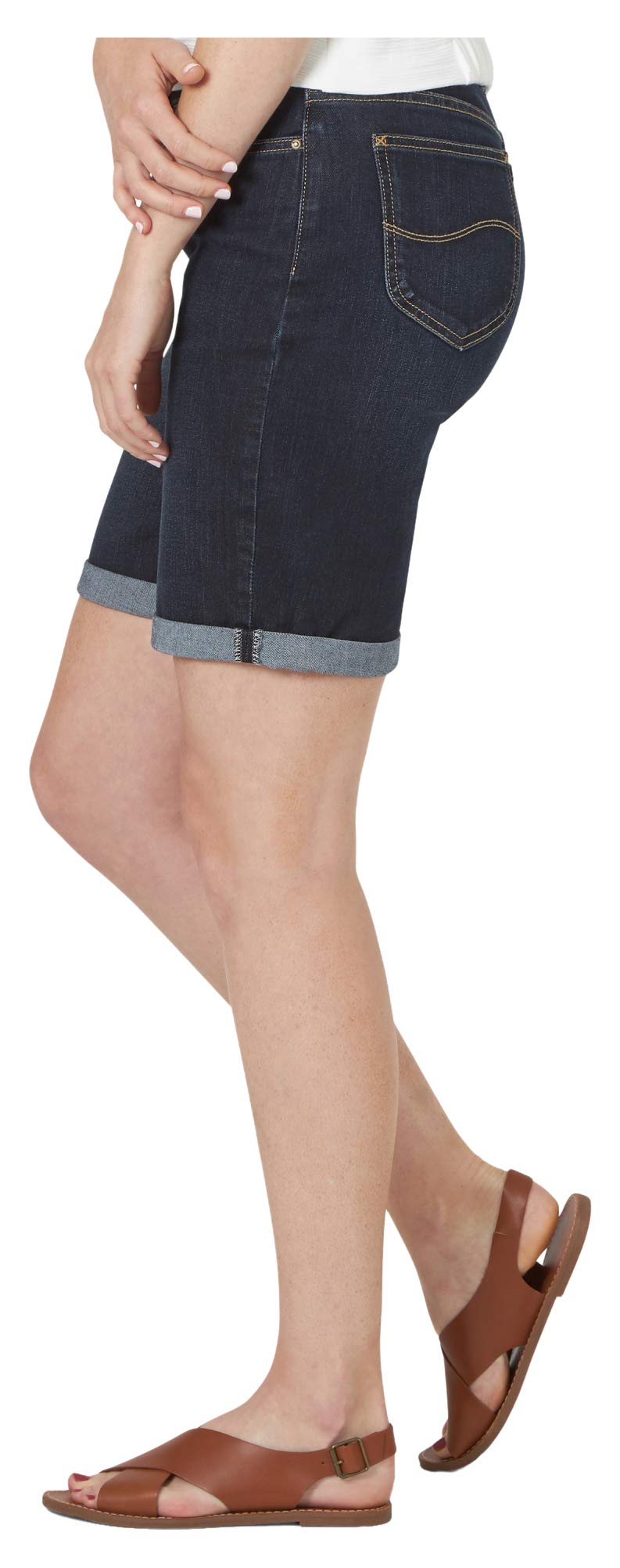 Women's Flex Motion Regular Fit Bermuda Short Shorts by Lee – Denim, Monaco, Model 37784-21-4