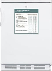 ACCUCOLD 24” Refrigerator, 5.5 cu.ft. Capacity, Undercounter, Commercial, General Purpose Medical, ADA Compliant, White - FF7LWGPCADA