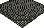 NoTrax Cushion-Ease® 3' x 3' Rubber Drainage Mat