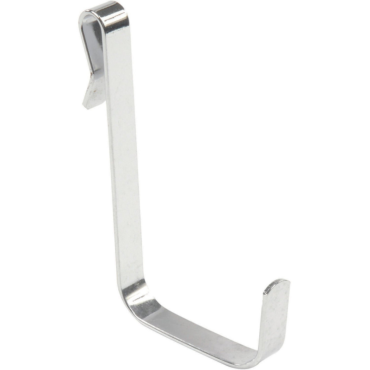 Single Hook (Package of 6) by Nexel – 7"L x 5"W x 3.25"H, Steel, Chrome, Model AWSH