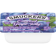 Smuckers Assortment 5 Jelly by Smucker's – 0.5 oz, Pack of 200, Model 5150000800