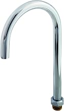 T&S Brass BF-0135-X Big-Flo-Inch Swivel with Plain Tip and 8-Inch Clearance