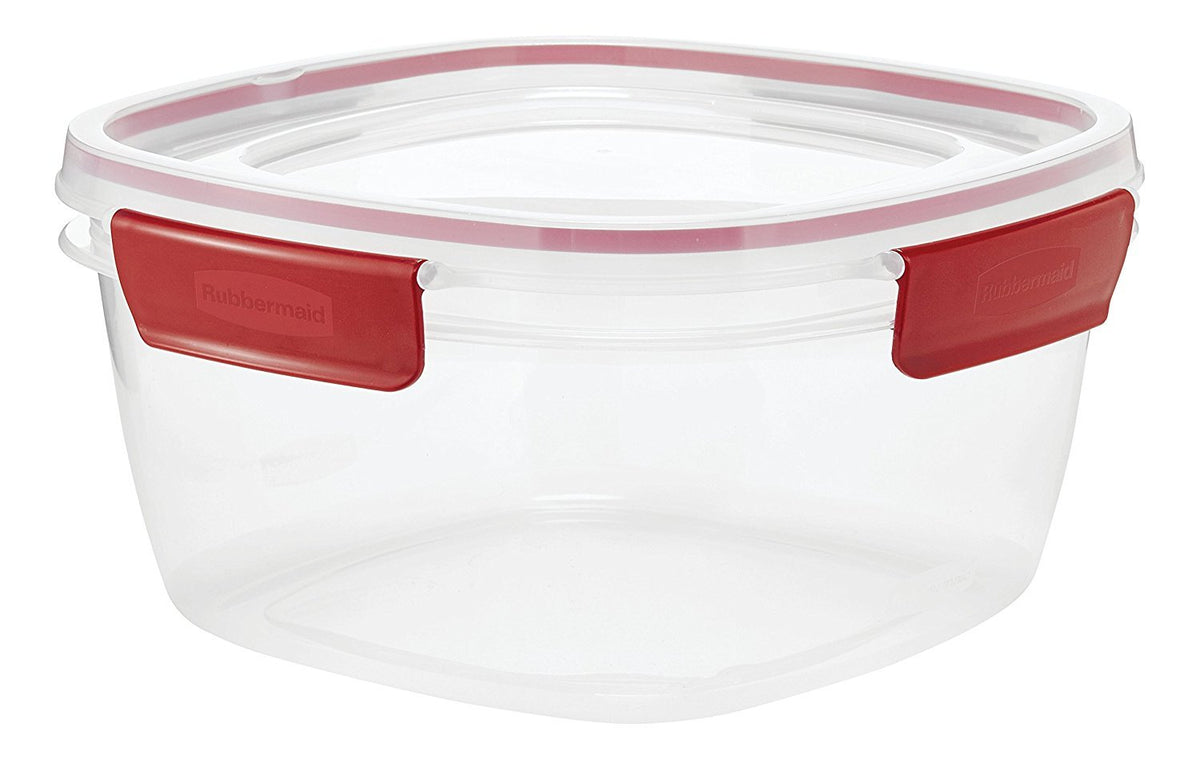 Easy Find Lids 14-Cup Food Storage Container by Rubbermaid – 14-Cup, 3.0 cups, Plastic, White Red, Model 2017416