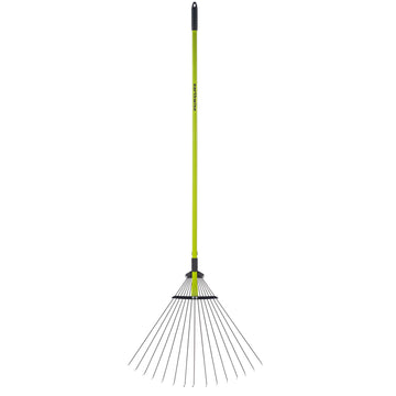 Power Tools by ALM Expandable Leaf Rake by Earthwise – Green, Model ELF001-1