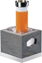 Ashwood Collection – Ice Housing – 7.5W x 7.5D x 7H – Gray-Washed Oak, Liner, Polycarbonate Pan