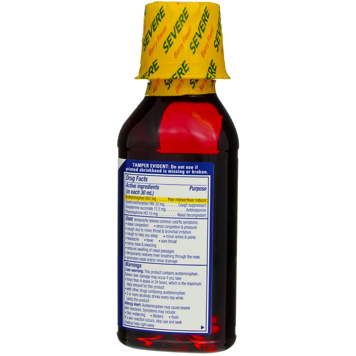 NyQuil Severe Cold & Flu Nighttime Relief (Case of 12) by Vicks – Pack of 12