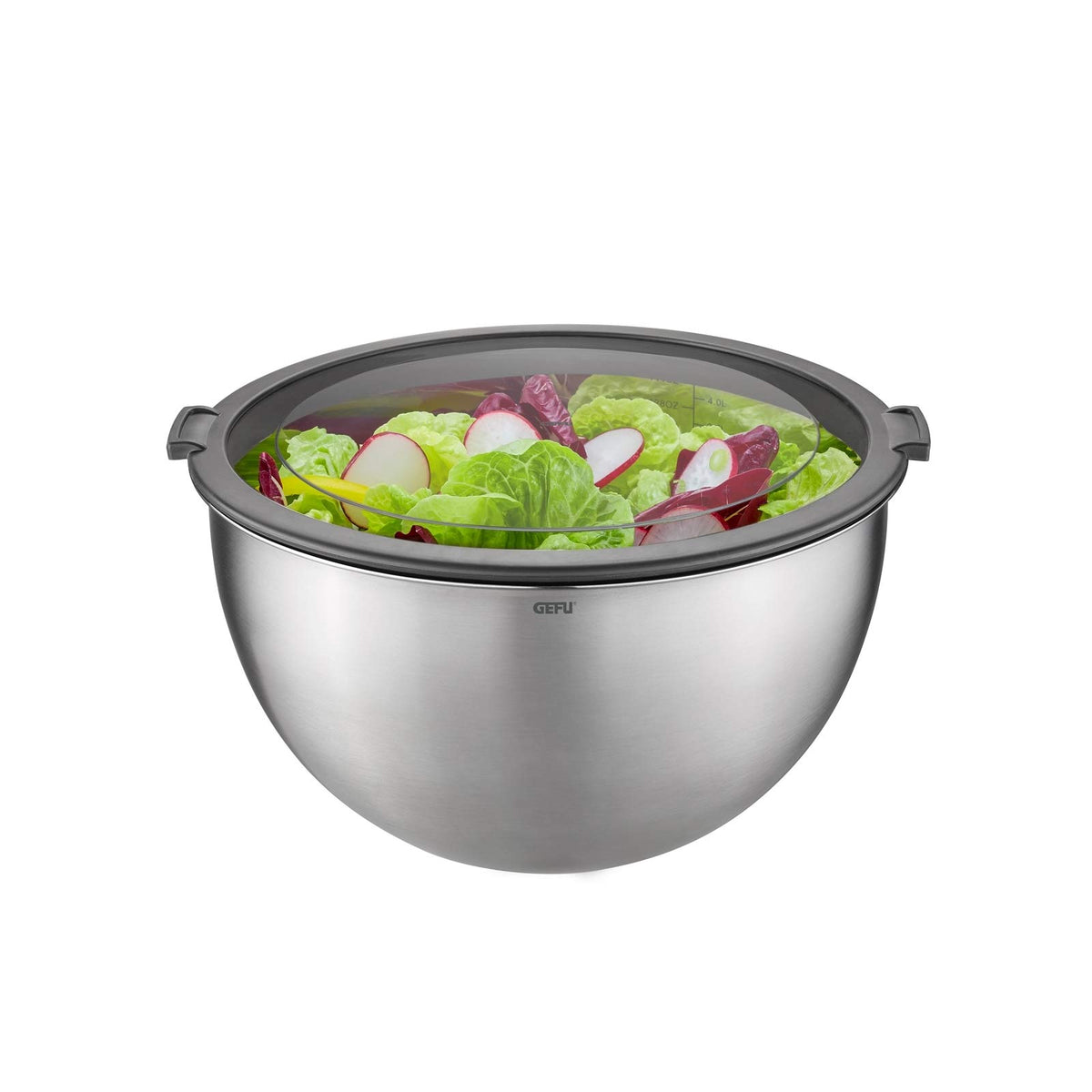 Mondi Bowl Set by GEFU – 3 Piece, Stainless Steel, Pack of 3, Model 89430