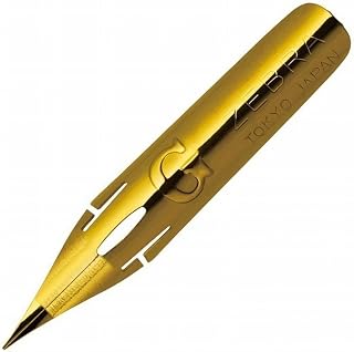 Zebra Technologies Zebra Comic Pen Nib- Type Professional - G Model - Titanium - Pack of 10 (PG-7B-C-K)