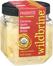 Wildbrine Organic Caraway Apple Sauerkraut, 18 Ounce -- 6 per case.