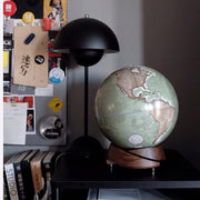 Globe, Cute Elegant Premium Decorative Creative with Black Walnut Base 10 Inch Diameter Clear Text Marking by SYUKMH – One Size, resin, World Globe E, Model VXVVAYCBA