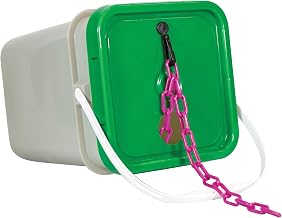 Mr. Chain Plastic Barrier Chain Pail, Magenta, 1.5 in Link (30018-P)