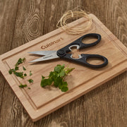 All Purpose Shears by Cuisinart – 8-Inch, Stainless Steel, Black, Model C77-SHR8B