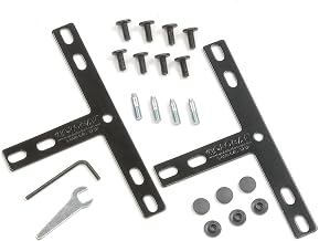 Office Panels 3 Way Connector Kit for 60"H Panel by Global Industrial – Steel, Black, Model 238648