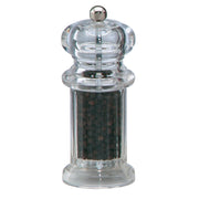 5.5 Inch Citation Pepper Mill by Chef Specialties – 5-Inch x 5-Inch, Acrylic, clear acrylic, Model 1751