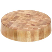 Display Riser Round Melamine and Bamboo - 18" Dia x 4" H by HUBERT – Plastic, Aegean Blue, Model 191538025372