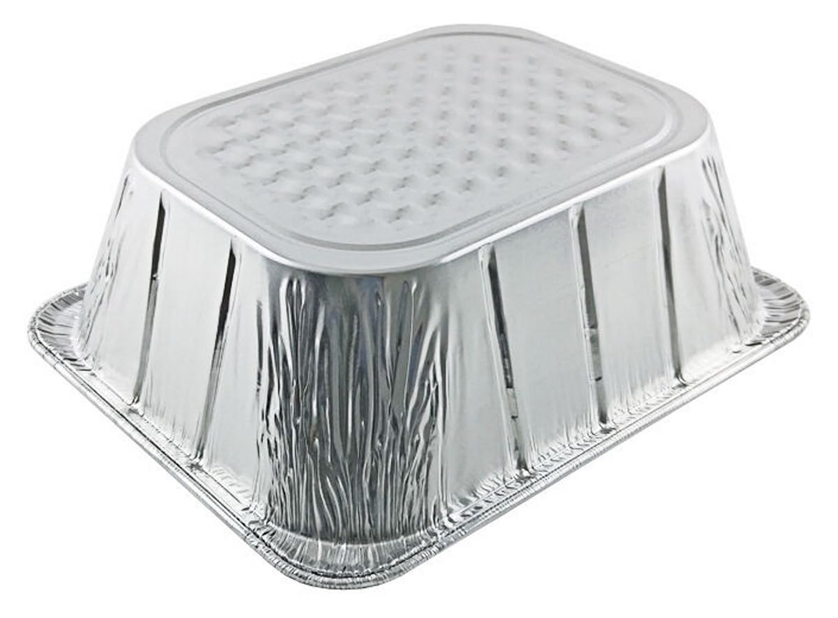 Half-Size (1/2) Extra-Deep Aluminum Foil Steam Table Pan (pack of 60) by Handi-Foil – Aluminum, Model 2014-50-100