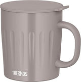 Thermos JTA-550 GG Vacuum Insulated Mug, 19.7 fl oz (550 ml), Greige