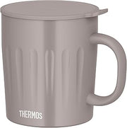 Thermos JTA-550 GG Vacuum Insulated Mug, 19.7 fl oz (550 ml), Greige